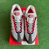 Nike Big Bubble Solar Red 2.0 Air Max 95s Size 9
