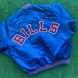 Vintage Buffalo Bills Satin Jacket Size L