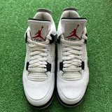 Jordan White Cement 4s Size 8