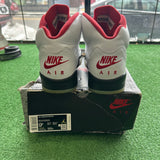 Jordan Silver Tongue Fire Red 5s Size 9.5