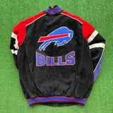 Vintage Buffalo Bills Suede Jacket Size M