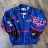 Vintage Buffalo Bills Logo Athletic Windbreaker Size L