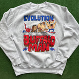 Vintage Buffalo Bills Buffalo Man Crewneck Size L