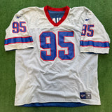 Vintage Buffalo Bills Bryce Paup Reversible Jersey Size XXL