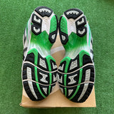 ASICS White Malachite Green Gel Kayano 14 Size 9.5