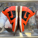 Nike Safety Orange High Dunks Size 6Y