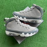 Jordan Cool Grey 9s Size 11
