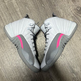 Jordan Vivid Pink 12s Size 6Y