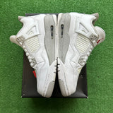 Jordan White Oreo 4s Size 7Y
