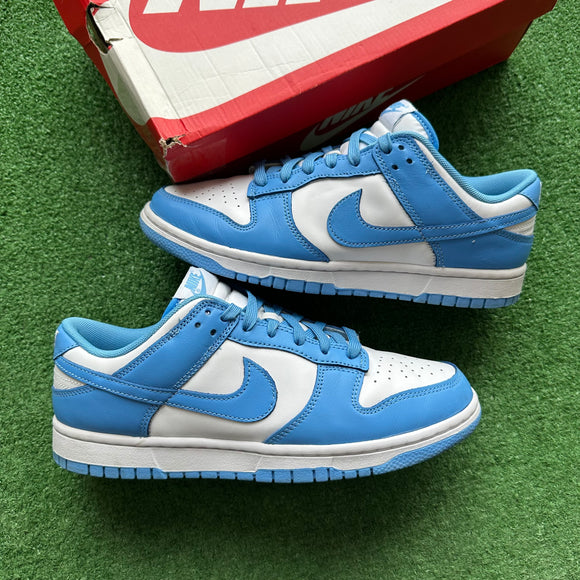 Nike UNC Low Dunk Size 8.5