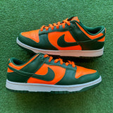 Nike Miami Hurricanes Low Dunk Size 9