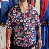 Vintage Buffalo Bills Hawaiian Shirt Size L