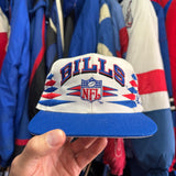 Vintage Buffalo Bills Logo Athletic Pro Line Diamond Cut Snapback Hat