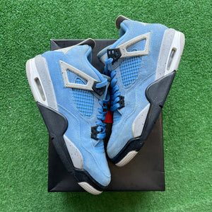 Jordan University Blue 4s Size 7Y