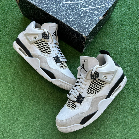 Jordan Military Black 4s Size 13