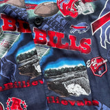 Vintage Buffalo Bills Hawaiian Shirt Size 2XL