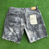 Purple Denim Shorts Size 38W