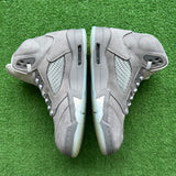 Jordan Wolf Grey 5s Size 9