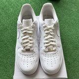 Nike White Air Force 1s Size 12