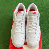 Nike White Picante Red Low Dunks. Size 13. $70.