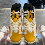 Jordan Yellow Ochre 6s Size 6Y