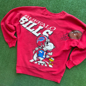Vintage Buffalo Bills Snoopy Crewneck M