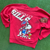 Vintage Buffalo Bills Snoopy Crewneck M
