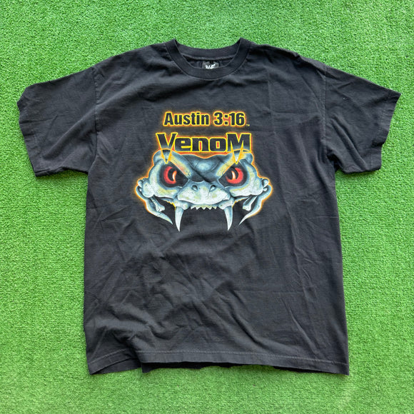 Vintage Stone Cold WWF Tee Size XL