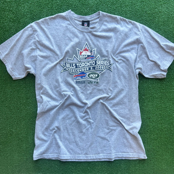 Vintage y2k Buffalo Bills Toronto Series Tee Size XL