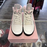 Jordan Medium Soft Pink 5s Size 10