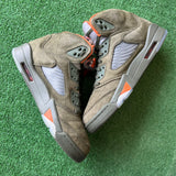 Jordan Olive 5s Size 8.5