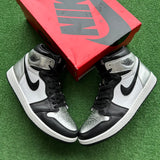 Jordan Silver Toe 1s Size 12W/10.5M