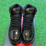 Jordan Black Metallic 1s Size 7Y