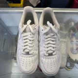Nike White Low Air force 1s Size 10
