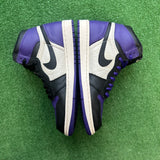 Jordan Court Purple 1s Size 10