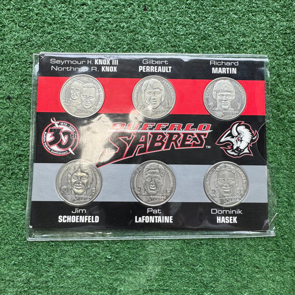 Vintage Buffalo Sabres Coin Collection