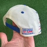 Vintage Buffalo Bills Logo Athletic Pro Line Diamond Cut Snapback Hat