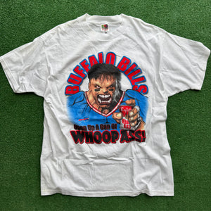 Vintage Buffalo Bills Whoop Ass Tee Size XL