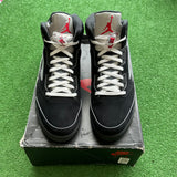 Jordan Reimagined Black Metallic 5s Size 13