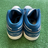 Jordan Industrial Blue Low 1s Size 10.5