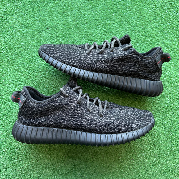 Yeezy Pirate Black 350s Size 11