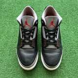 Jordan Black Cement 3s Size 12