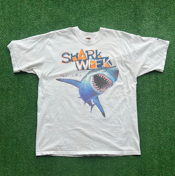 Vintage Shark Week Tee Size XL