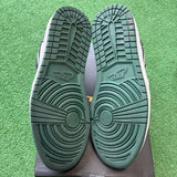 Jordan Green Toe Low 1s Size 10.5