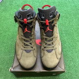 Jordan Travis Scott 6s Size 13