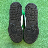 Jordan Lucky Green Mid 1s Size 7Y