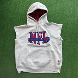 Vintage Buffalo Bills Cut Off Hoodie Size M