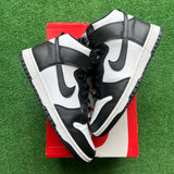 Nike Black White High Dunk Size 10.5