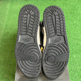 Jordan Black Smoke Grey Mid 1s Size 13