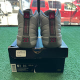 Jordan Wolf Grey Vivid Pink 12s Size 5.5Y